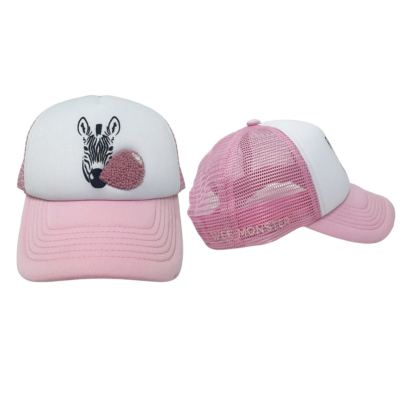 Zebra Balloon Trucker Hat - Unisex for Boys and Girls