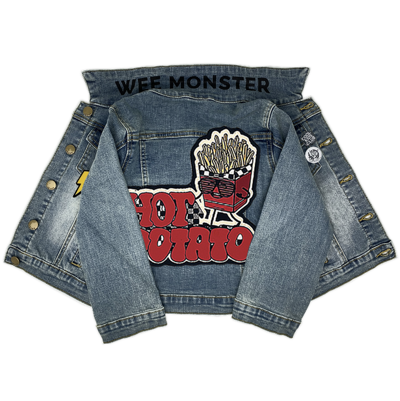 Hot Potato Denim Jacket - Unisex for Boys and Girls