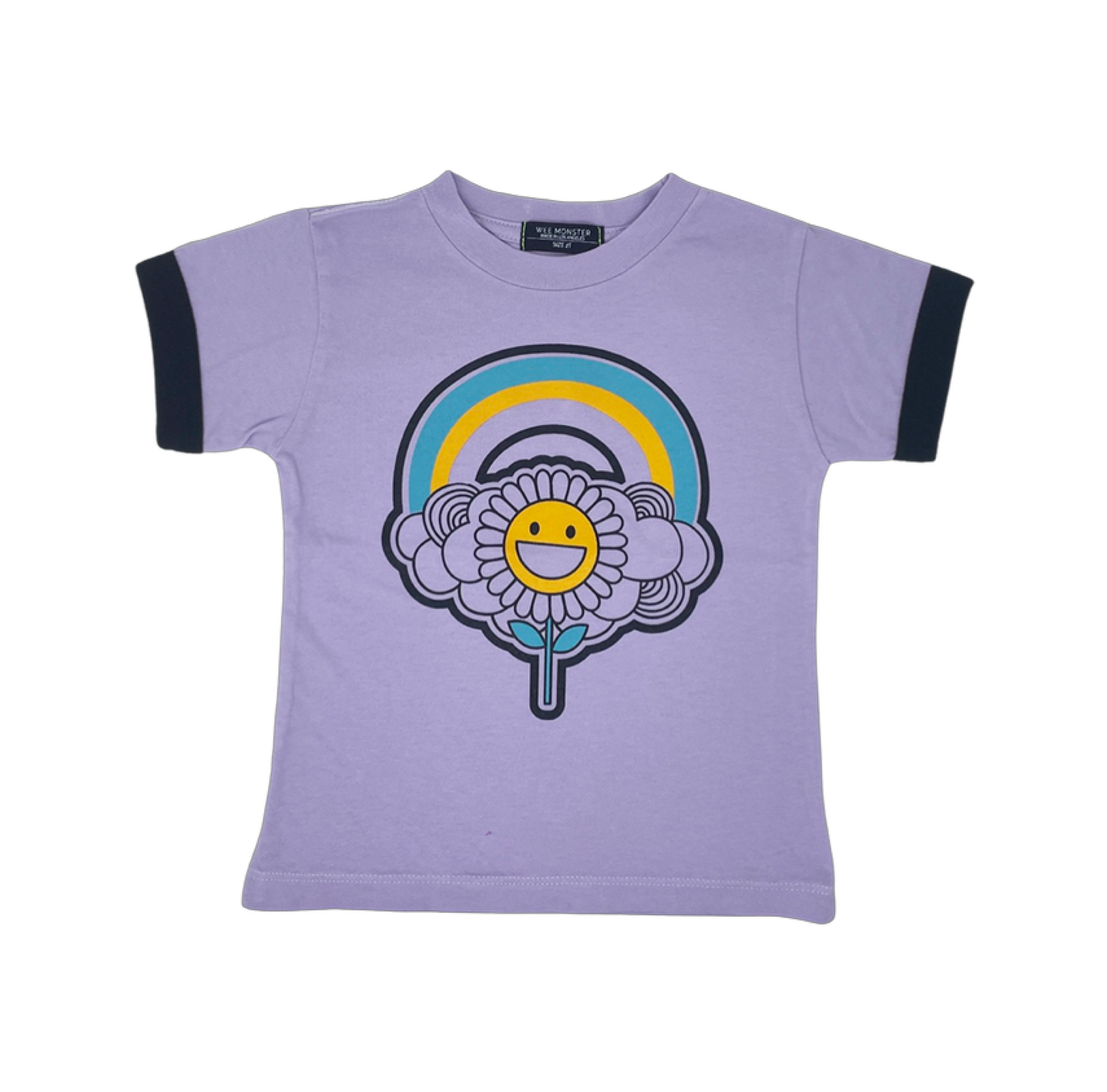 Sunflower Purple Tee - Unisex for Boys and Girls