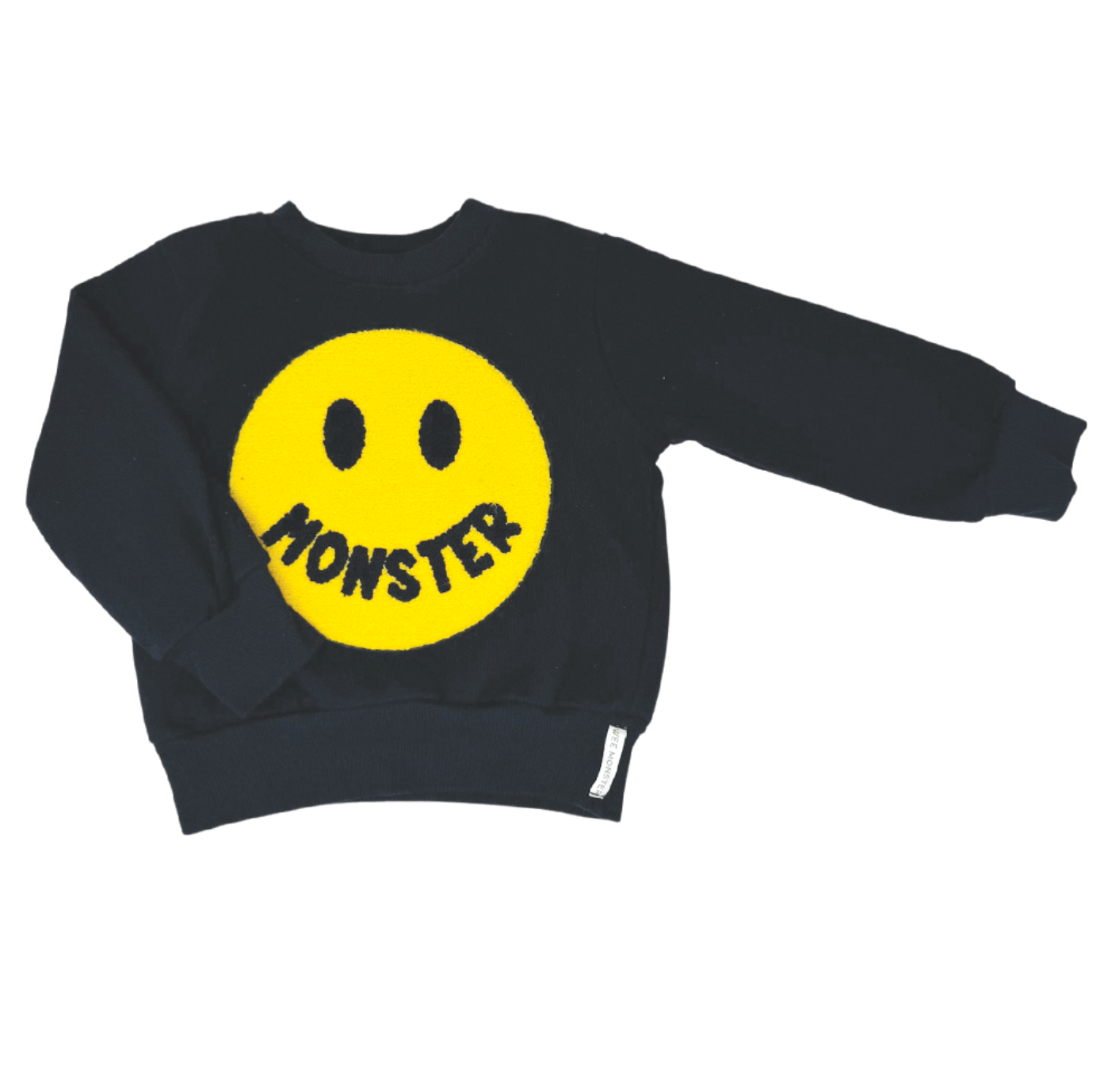 MONSTER Black Sweatshirt - Unisex for Boys and Girls