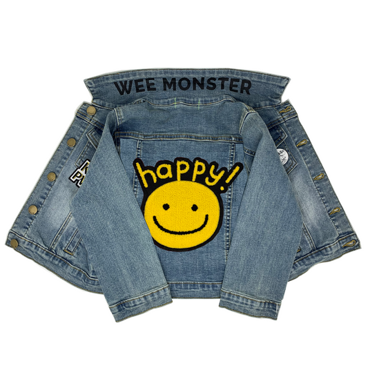 Happy Denim Jacket - Unisex for Boys and Girls