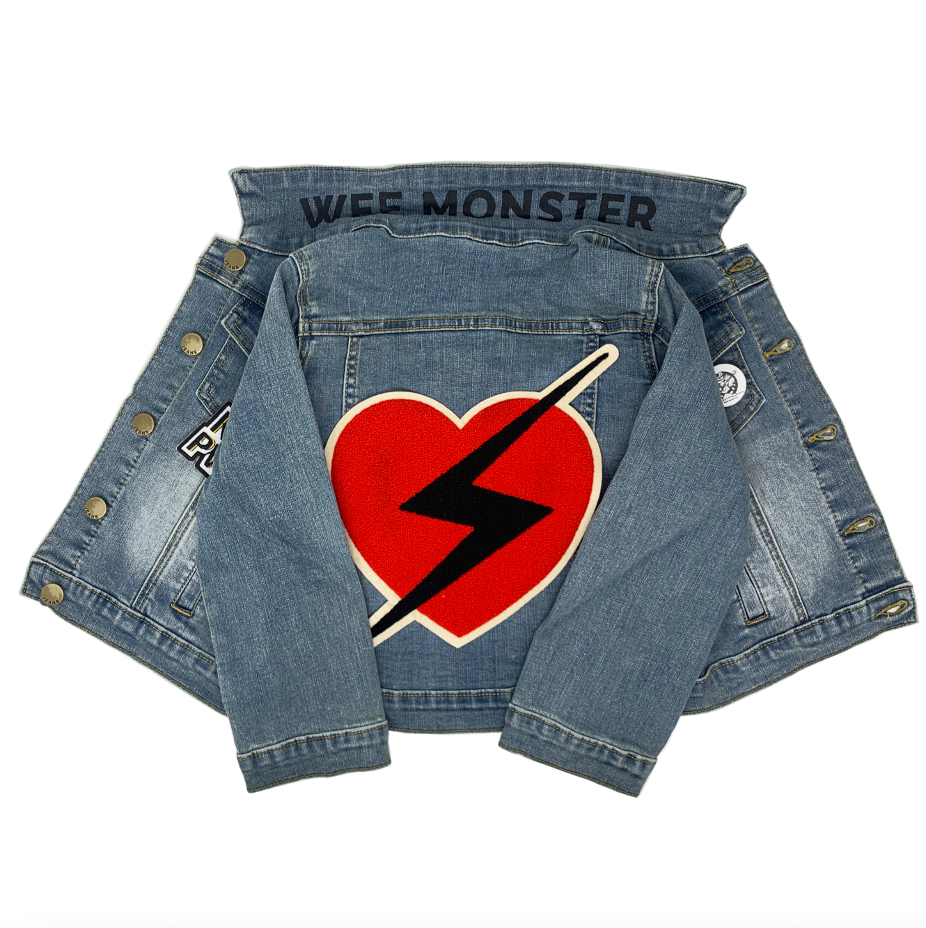 Heart Denim Jacket - Unisex for Boys and Girls