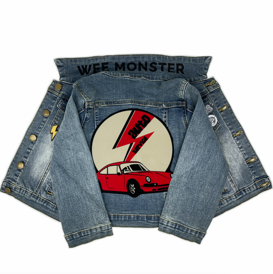 Auto Service Denim Jacket - Unisex for Boys and Girls