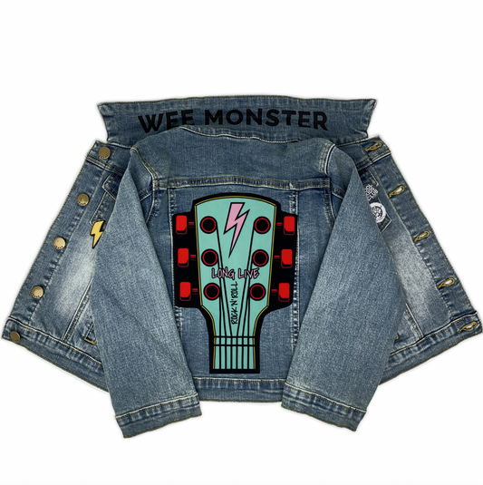 Guitar Denim Jacket - Unisex for Boys and Girls