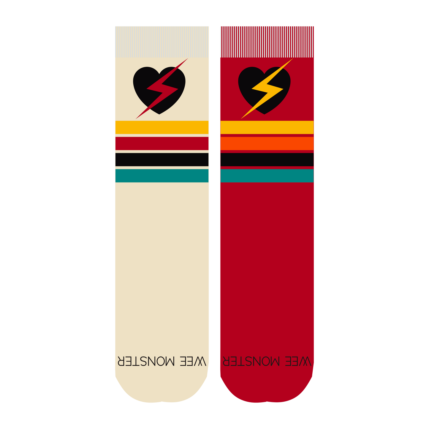 Heart Socks - Unisex for Boys and Girls