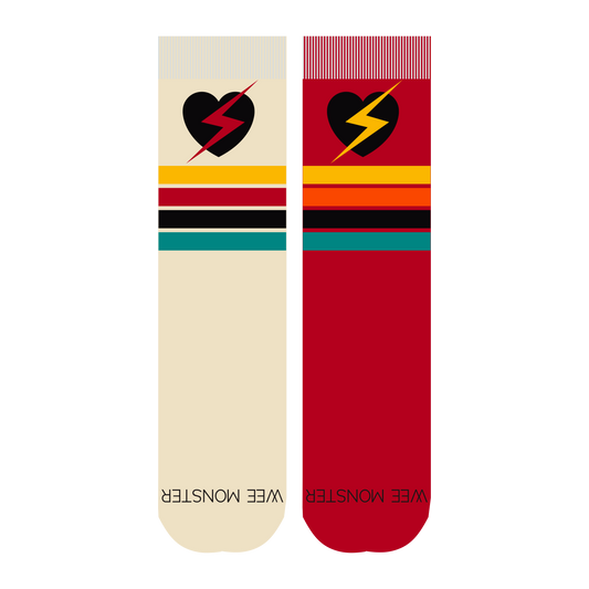 Heart Socks - Unisex for Boys and Girls